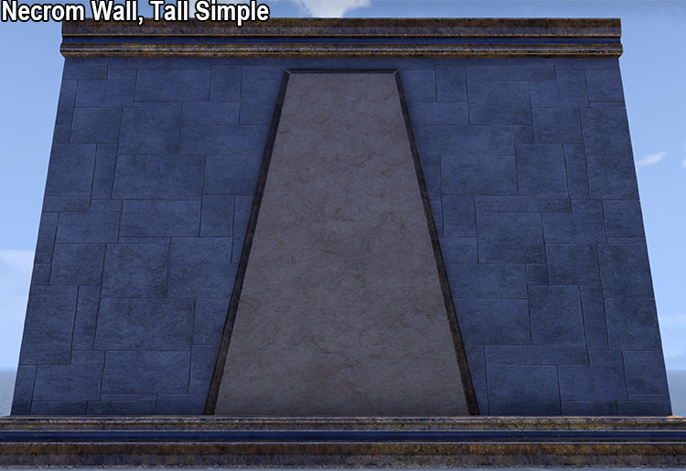 Necrom Wall, Tall Simple