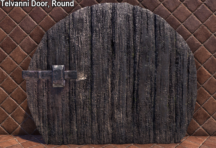 Telvanni Doorframe, Round