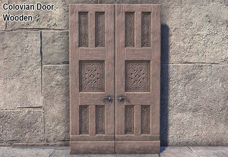 Colovian Door, Wooden