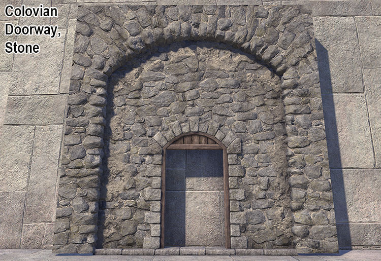 Colovian Doorway, Stone