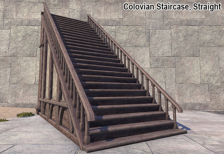 Colovian Staircase, Straight