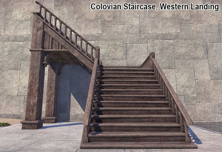 Colovian Staircase, Western Landing