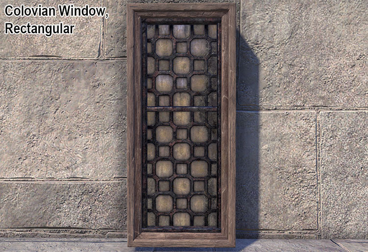 Colovian Window, Rectangular