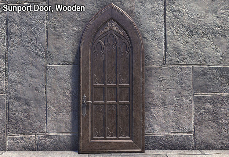 Sunport Door, Wooden