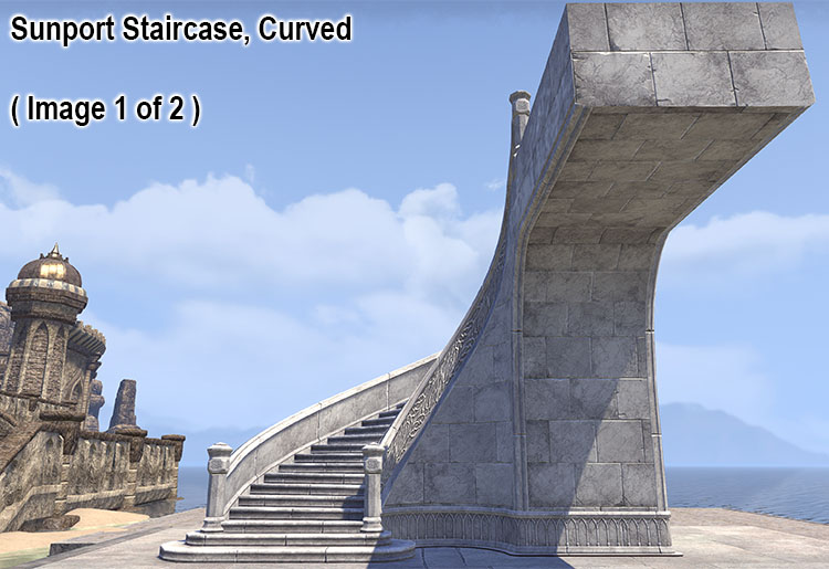 Sunport Staircase, Curved - Image 1 of 2