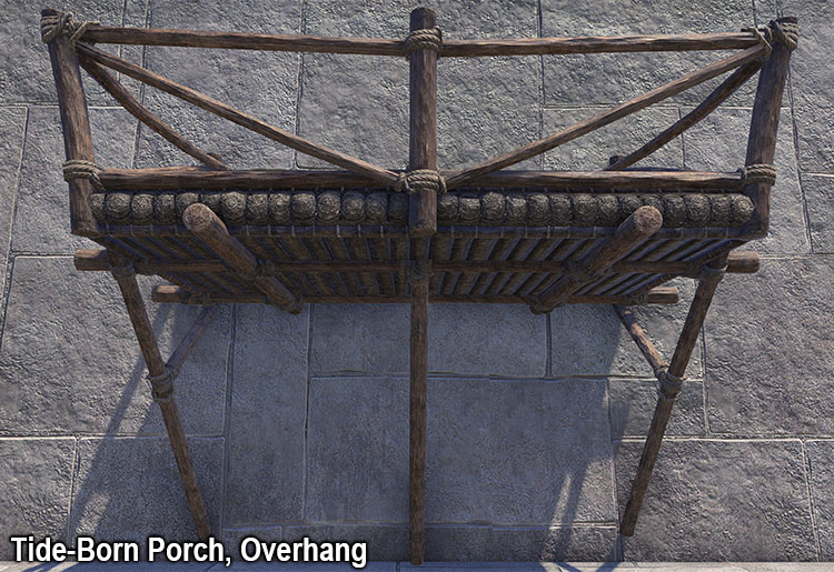 Tide-Born Porch, Overhang