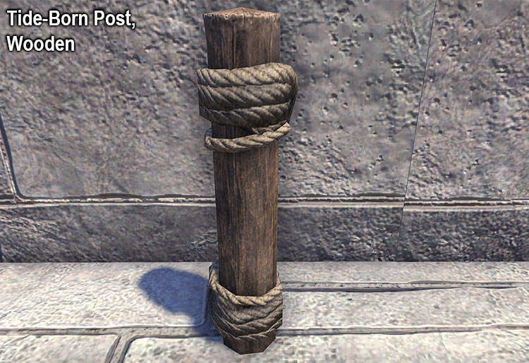 Tide-Born Post, Wooden