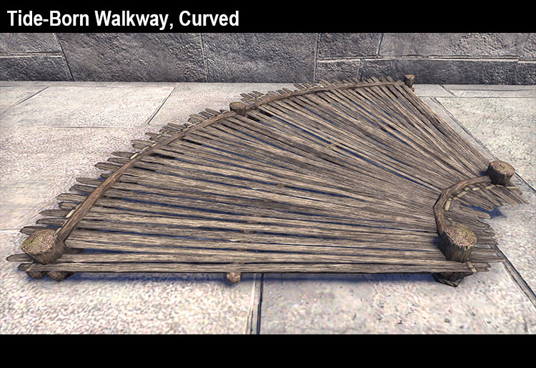 Tide-Born Walkway, Curved