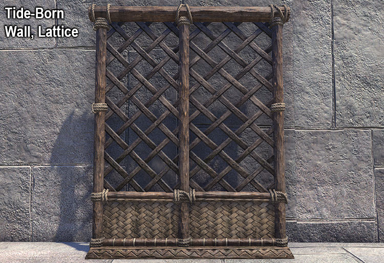 Tide-Born Wall, Lattice