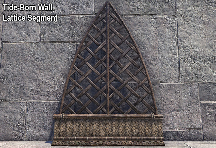 Tide-Born Wall, Lattice Segment